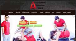 Desktop Screenshot of anthony-fitness.com